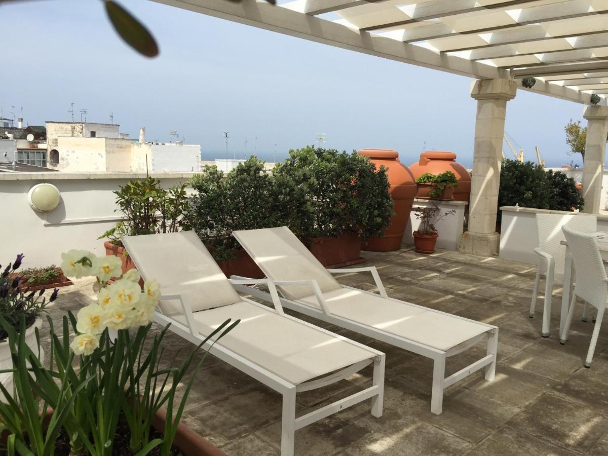 Palazzo Dei Gesuiti Appartamento Con Terrazza Privata Monopoli Kültér fotó